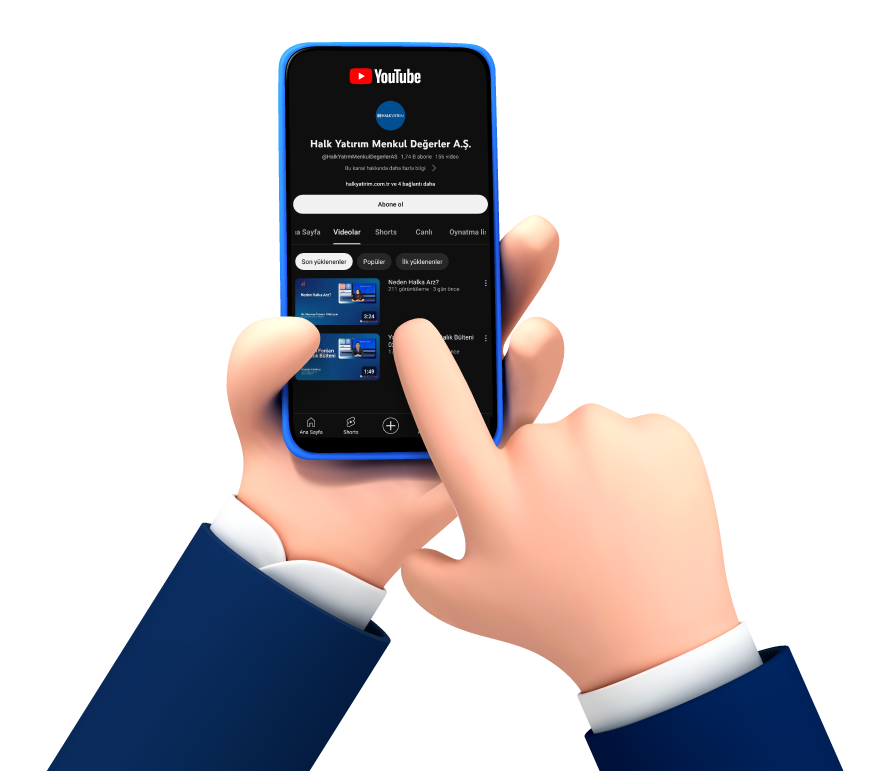 Halk Yatırım Youtube kanalına şimdi abone olun!